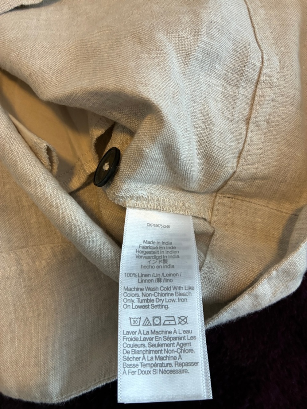 NWT Madewell Utility Short-Sleeve Mini Shirtdress Sz XS - Picture 7 of 7